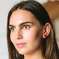 Red Stud Earrings