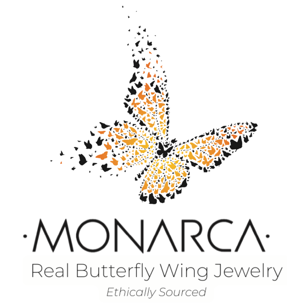 Jewelry made 2025 from butterfly wings