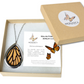 Monarch Butterfly - Teardrop Pendant