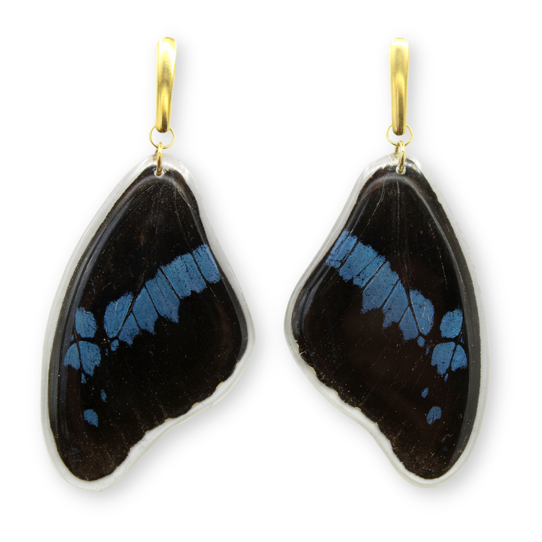 Butterfly sales statement earrings